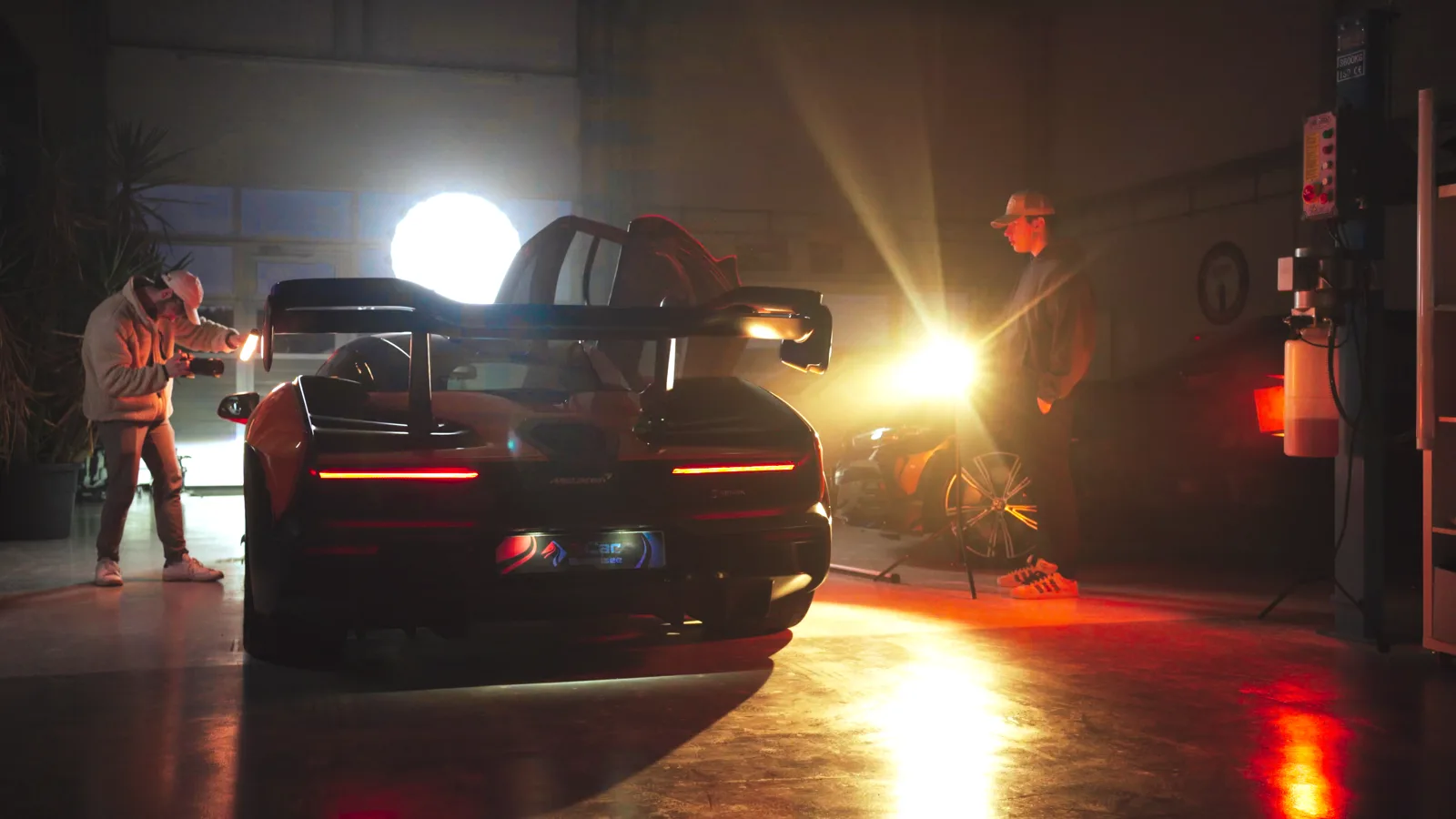 BTS McLaren Senna Shoot